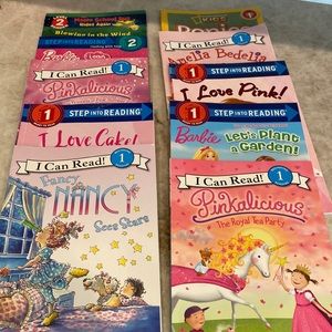 I can read girls books lot so 10